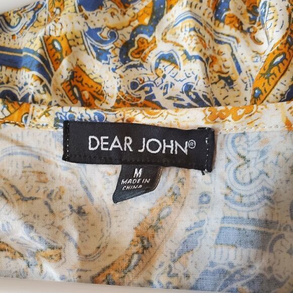 Dear John Paisley Boho Keilani Tank Top - Picture 5 of 6